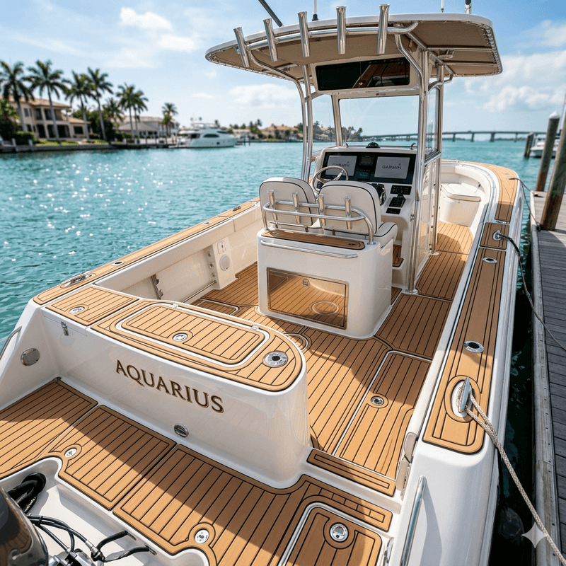 Premium EVA foam marine decking by RivMar Group